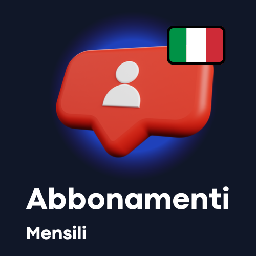 Followers italiani abbonamento