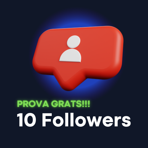 10 Followers prova gratuita