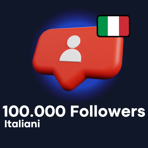 100.000 Follower ITALIANI 🇮🇹