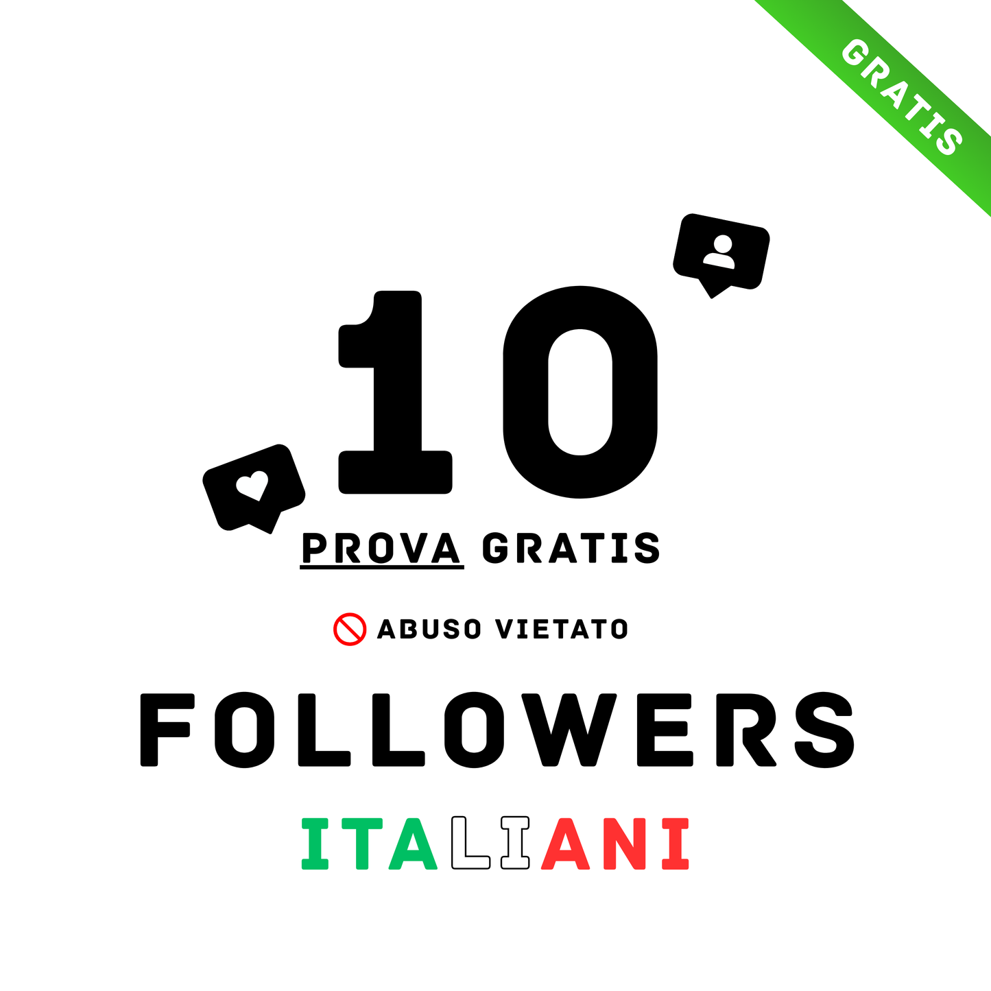 10 Followers [Prova gratuita]