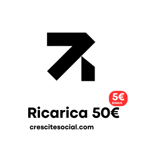 Ricarica 50€ (+5€)