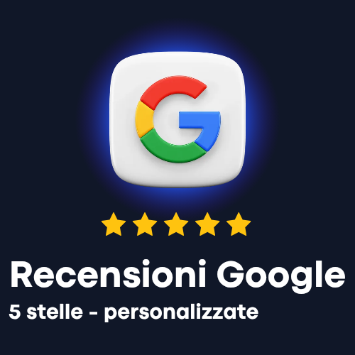 Recensioni Google 5 stelle personalizzate